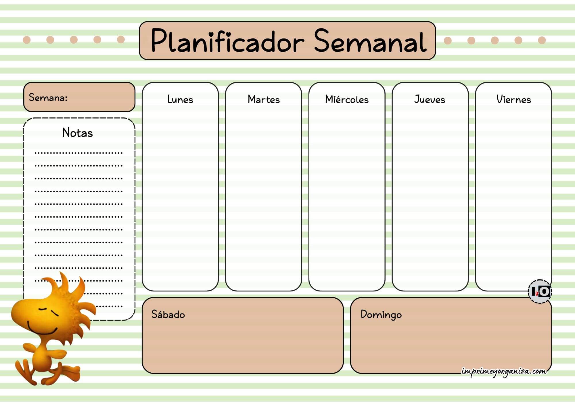 Planificador Semanal Emilio