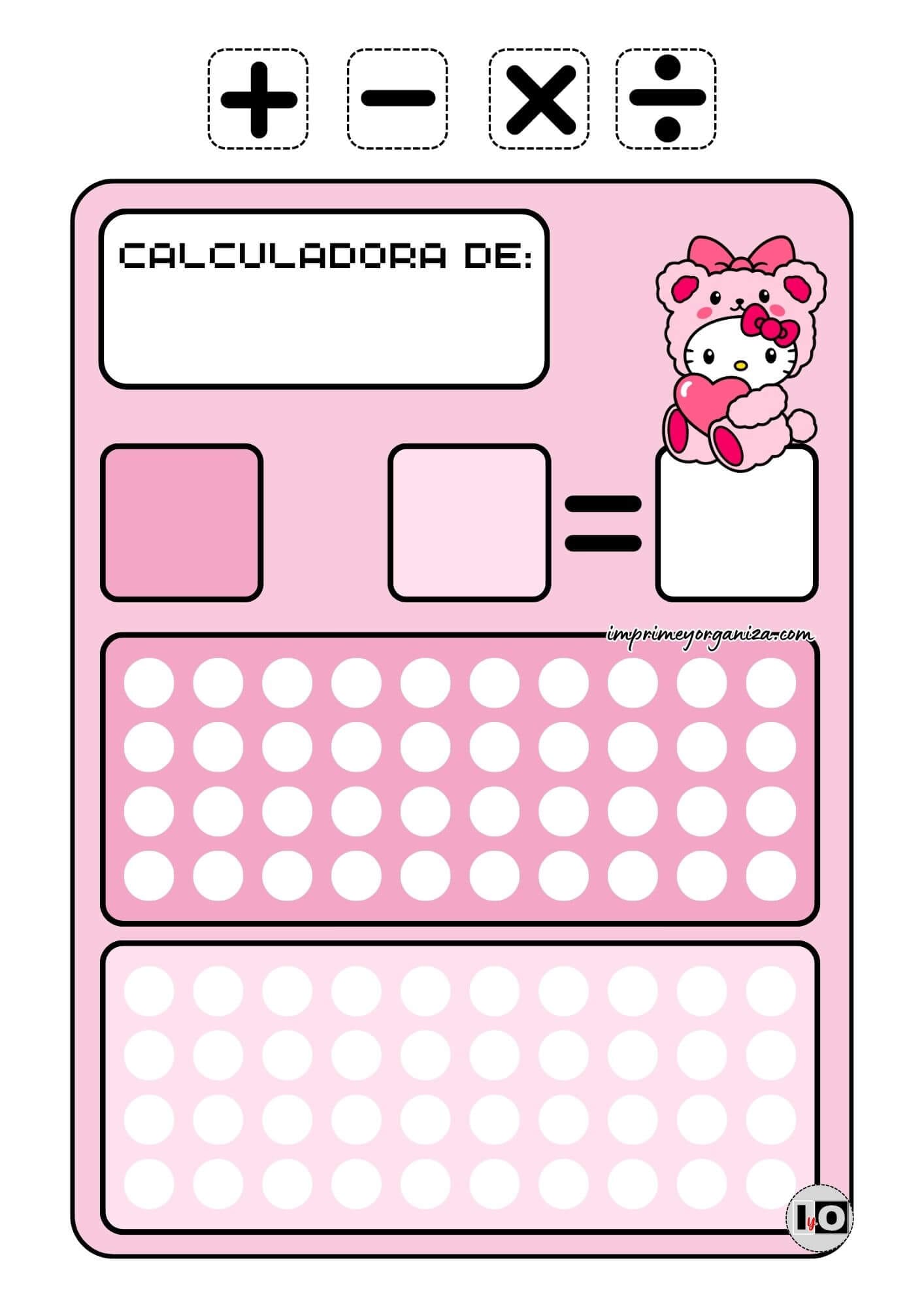 Calculadora Hello Kitty
