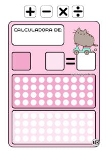 Calculadora Pusheen
