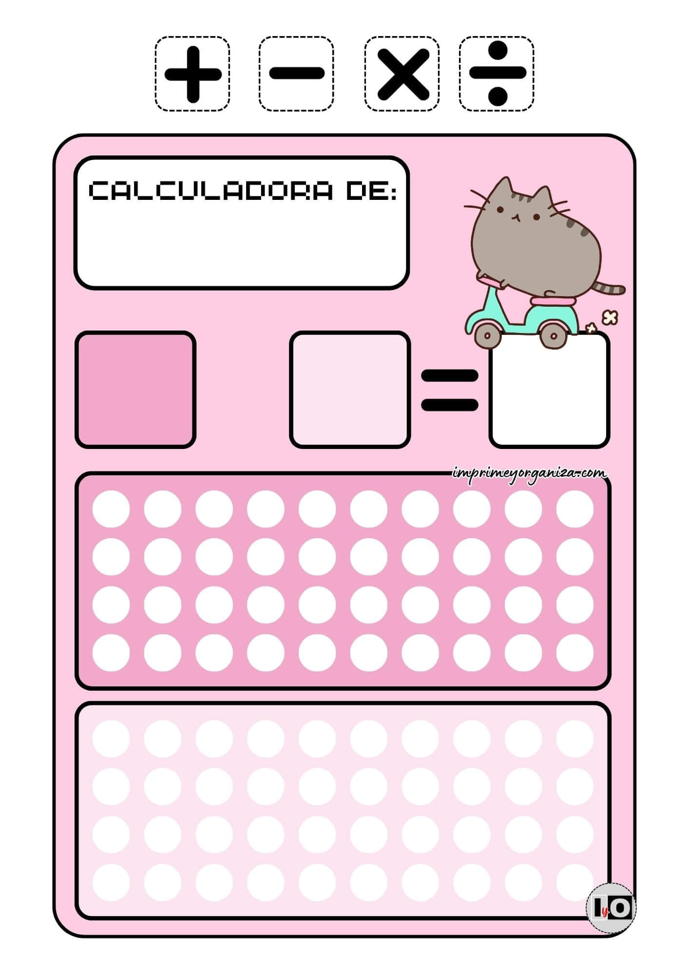 Calculadora Pusheen