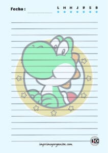Hoja A5 Yoshi