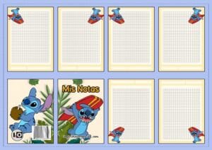 Mini notas cuadrícula Stitch