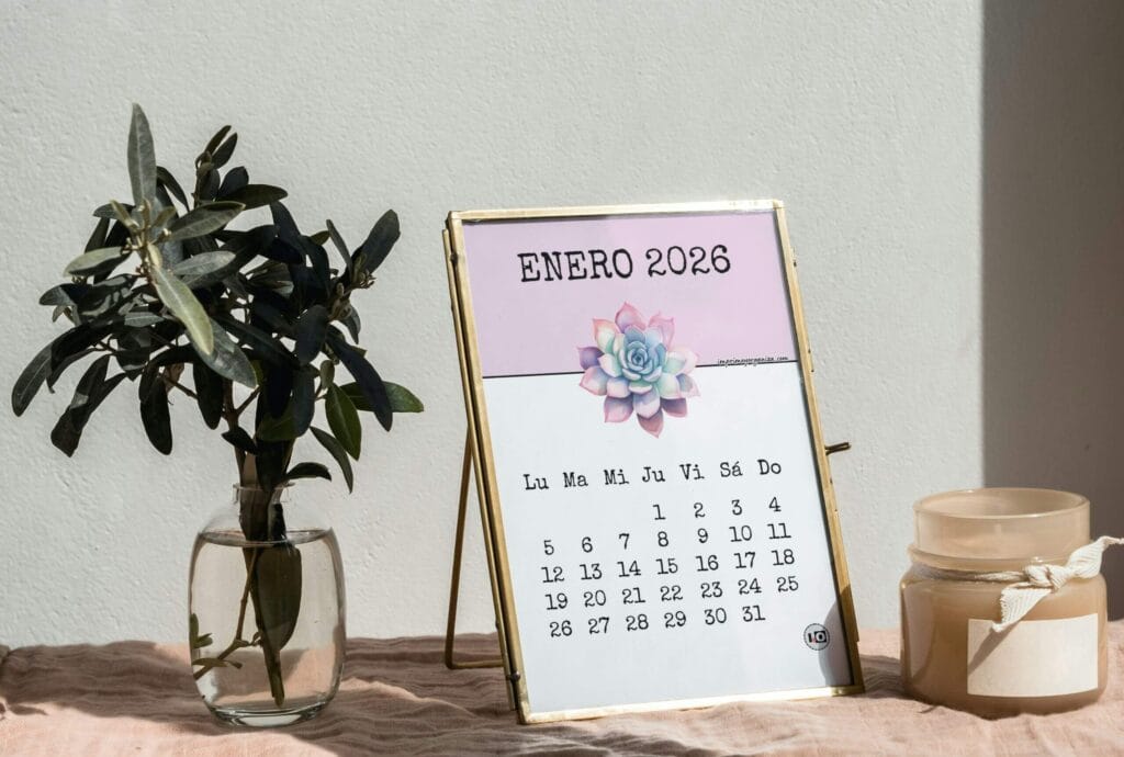 los calendarios más bonitos para imprimir gratis