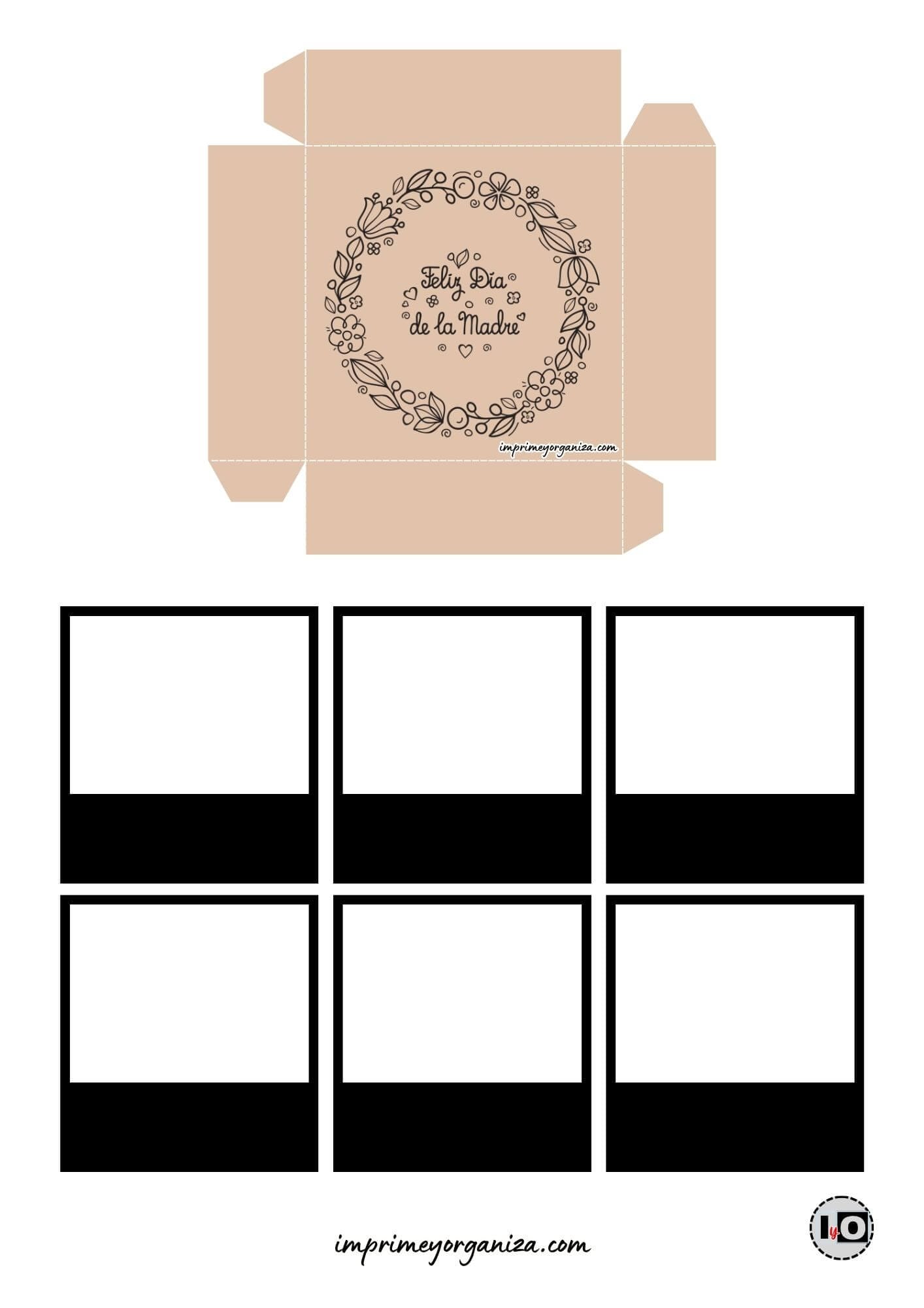 Caja explosiva dia de la madre