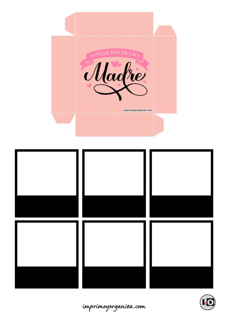 Caja explosiva feliz día de la madre