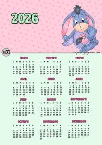 Calendario 2026 Baby Igor