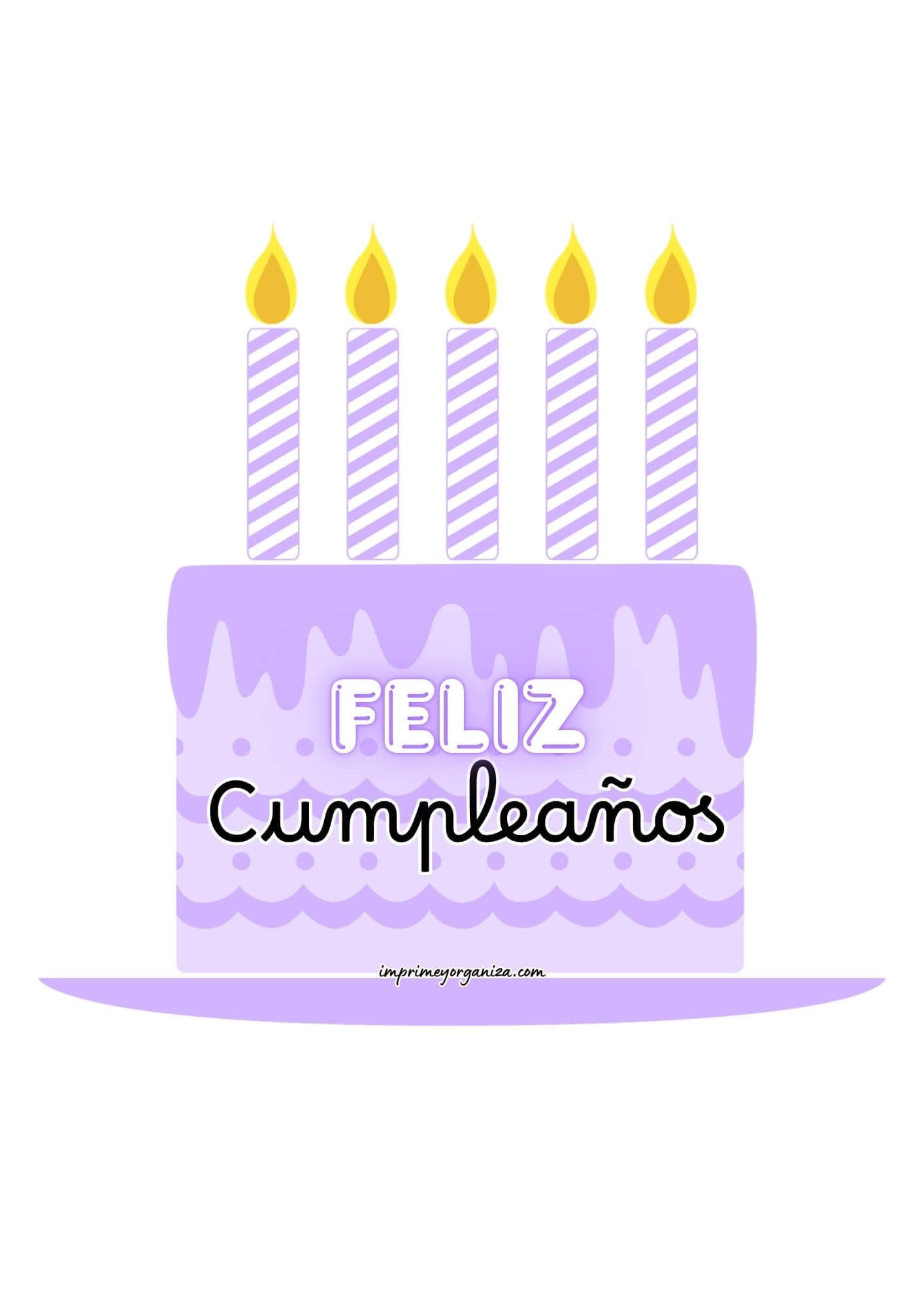 Feliz Cumpleaños Lila