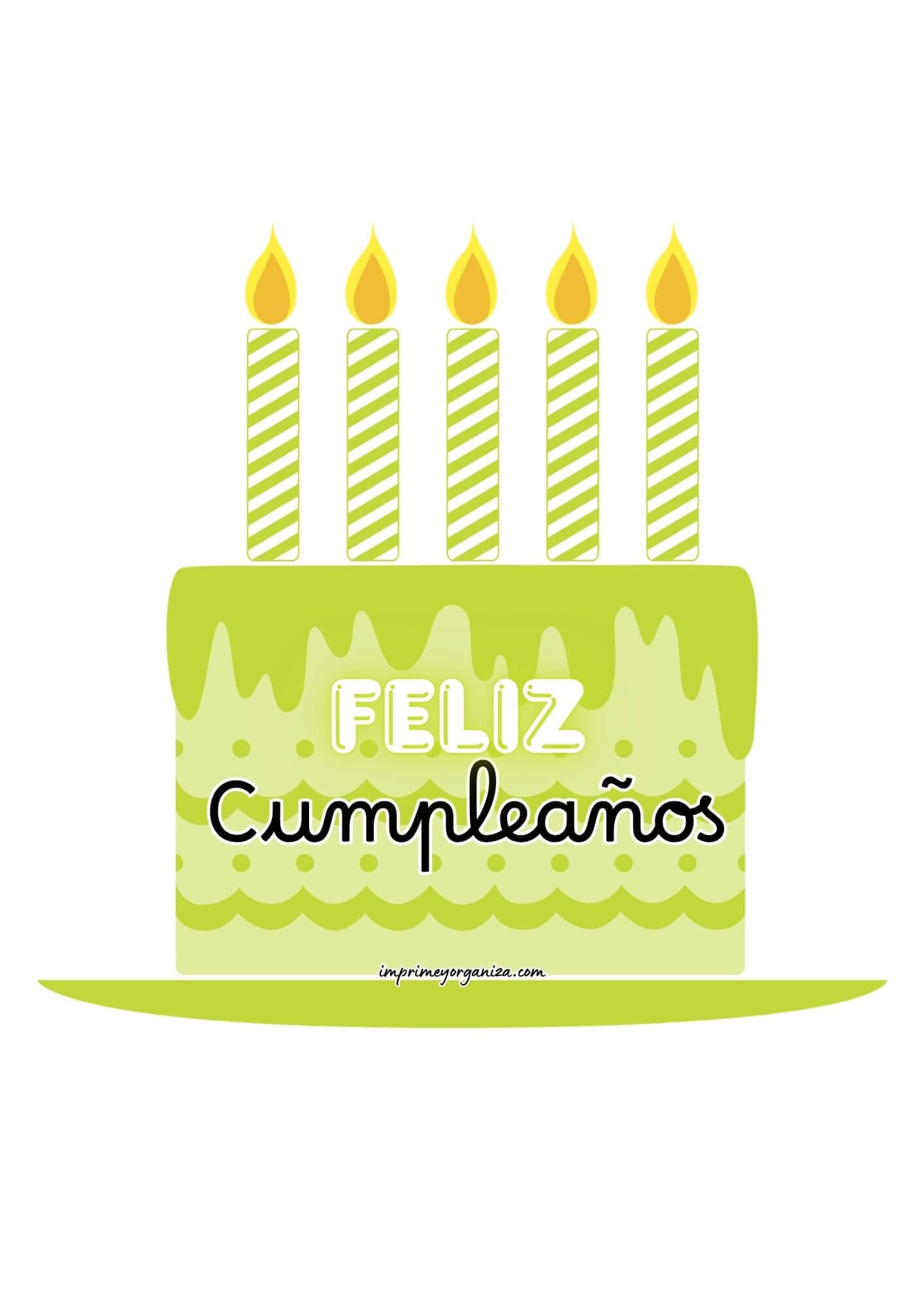 Feliz Cumpleaños Verde