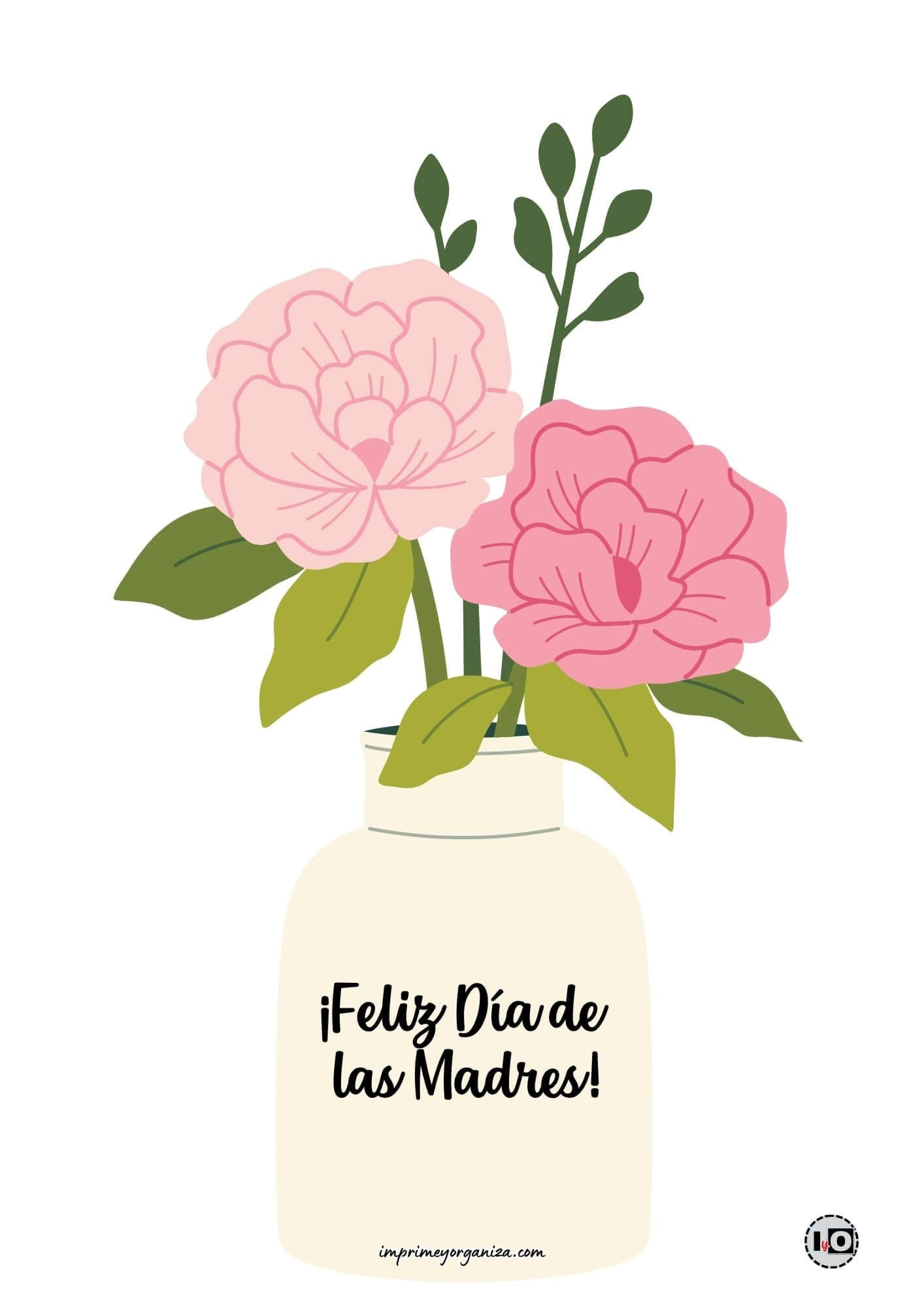 Lámina feliz día de las madres