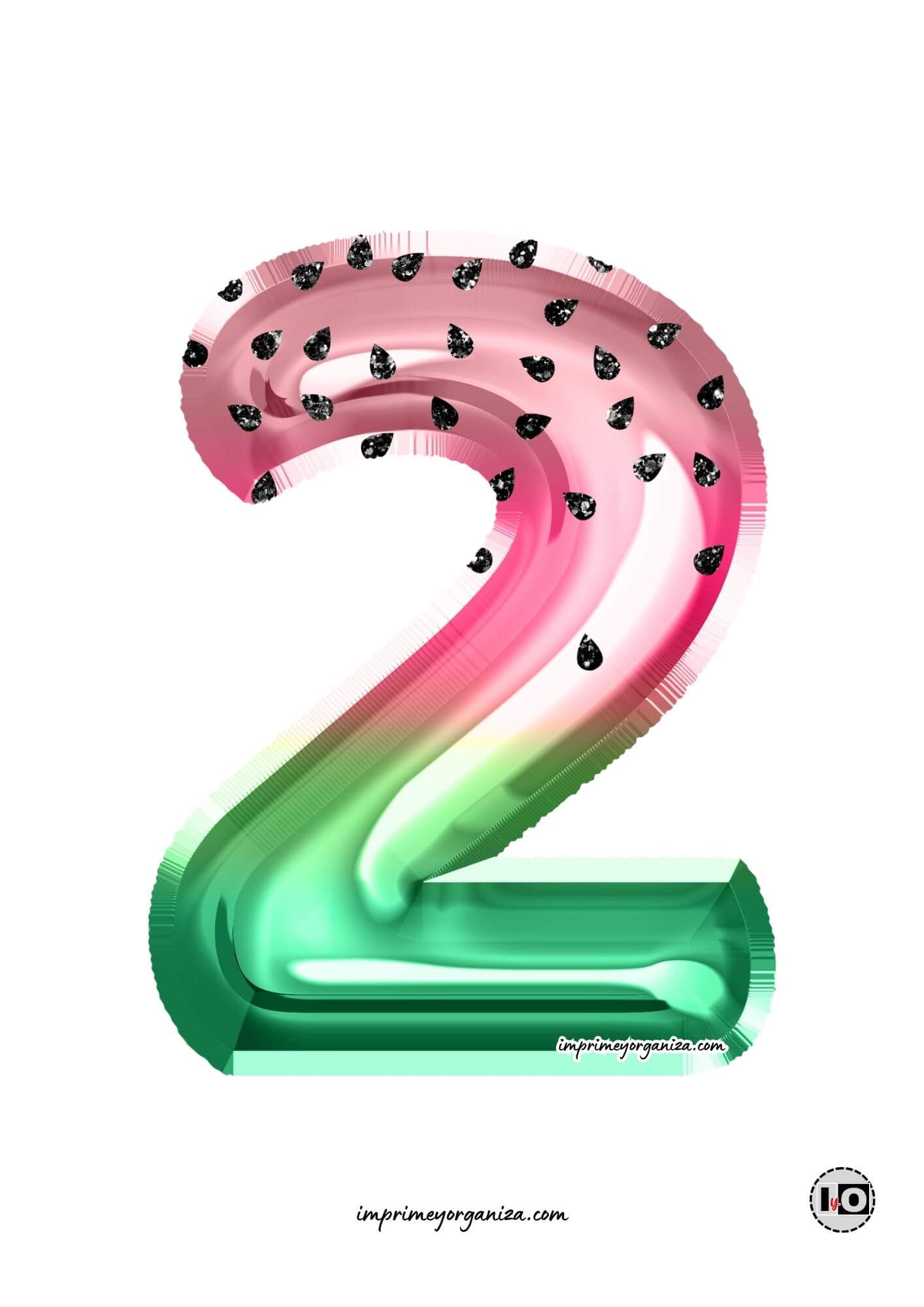 Número 2 sandía