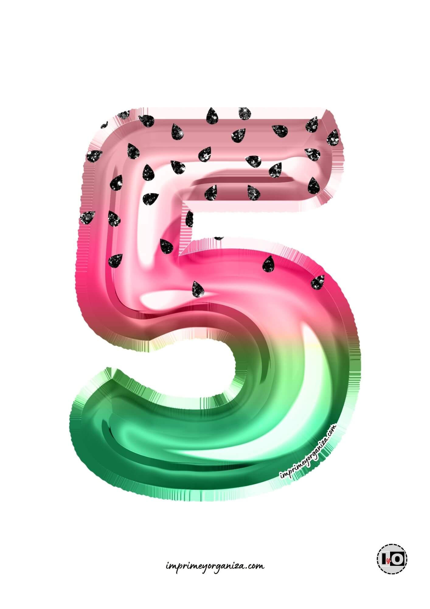 Número 5 sandía