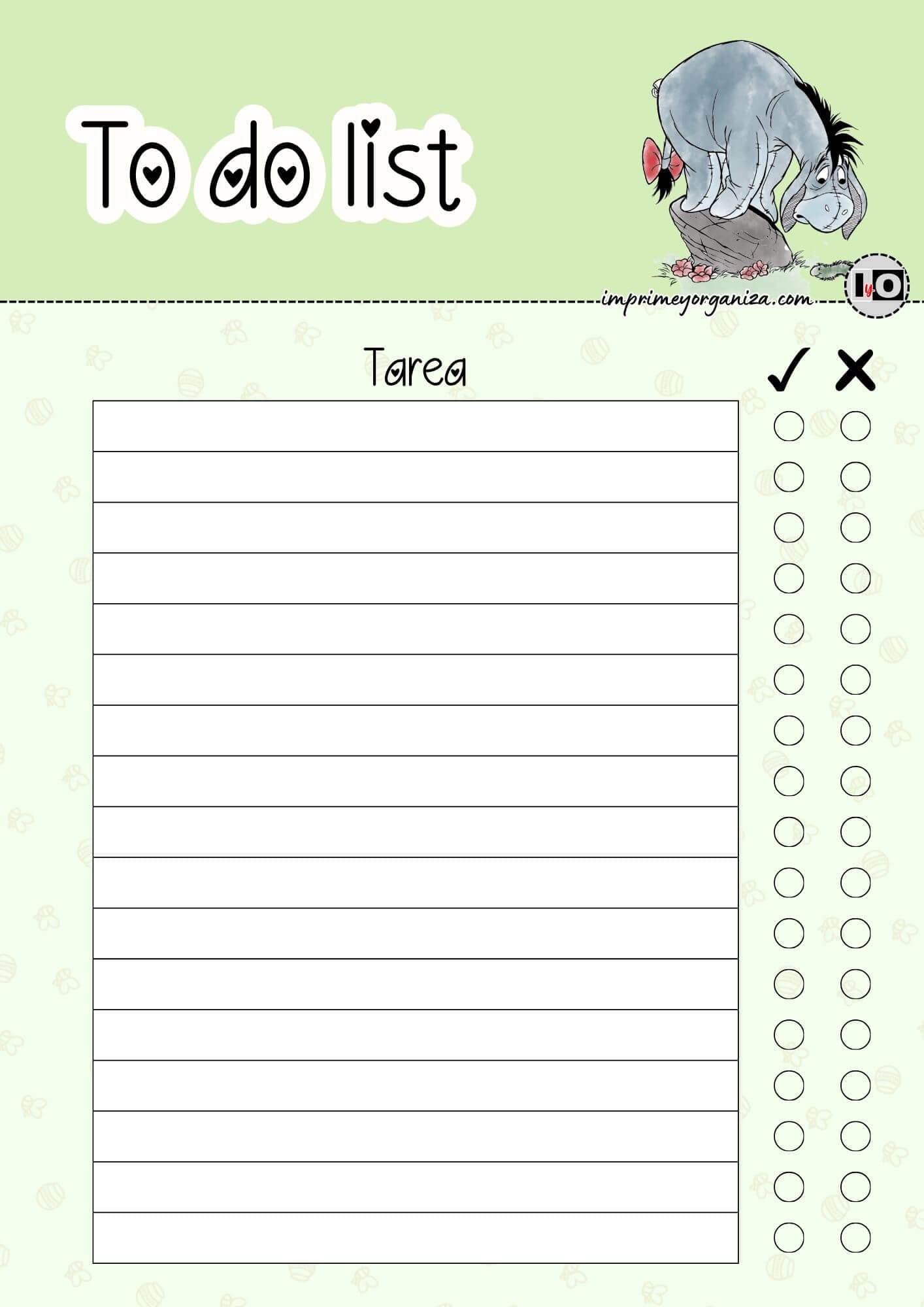 To do list Igor