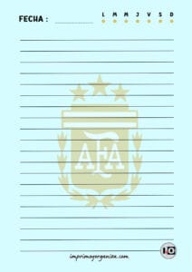 Hoja A5 Argentina