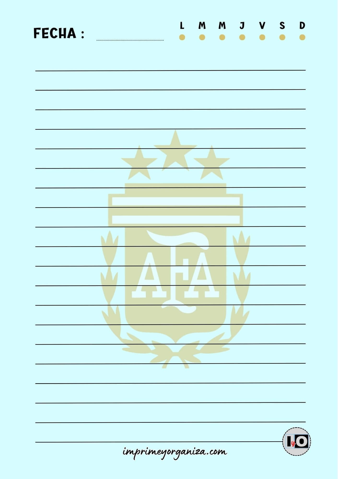 Hoja A5 Argentina