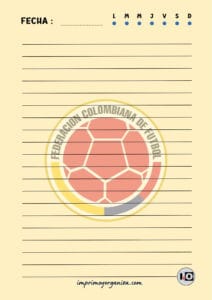 Hoja A5 Colombia