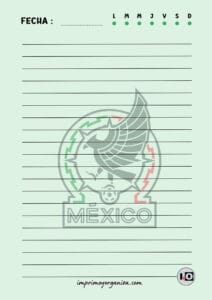 Hoja A5 México