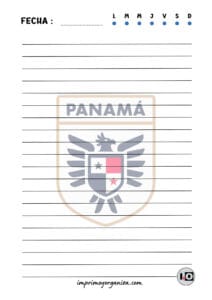 Hoja A5 Panamá