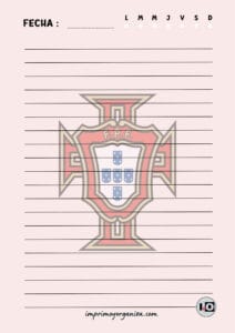 Hoja A5 Portugal