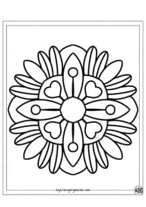 Mandala fácil 2