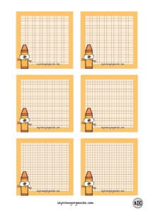 Memo Pad Crayola Naranja
