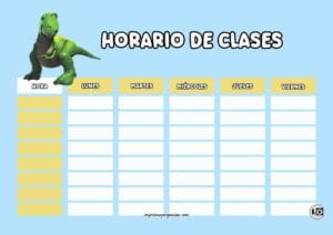 Horario de clases Rex