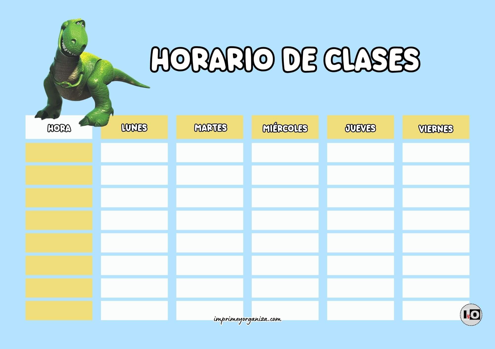Horario de clases Rex