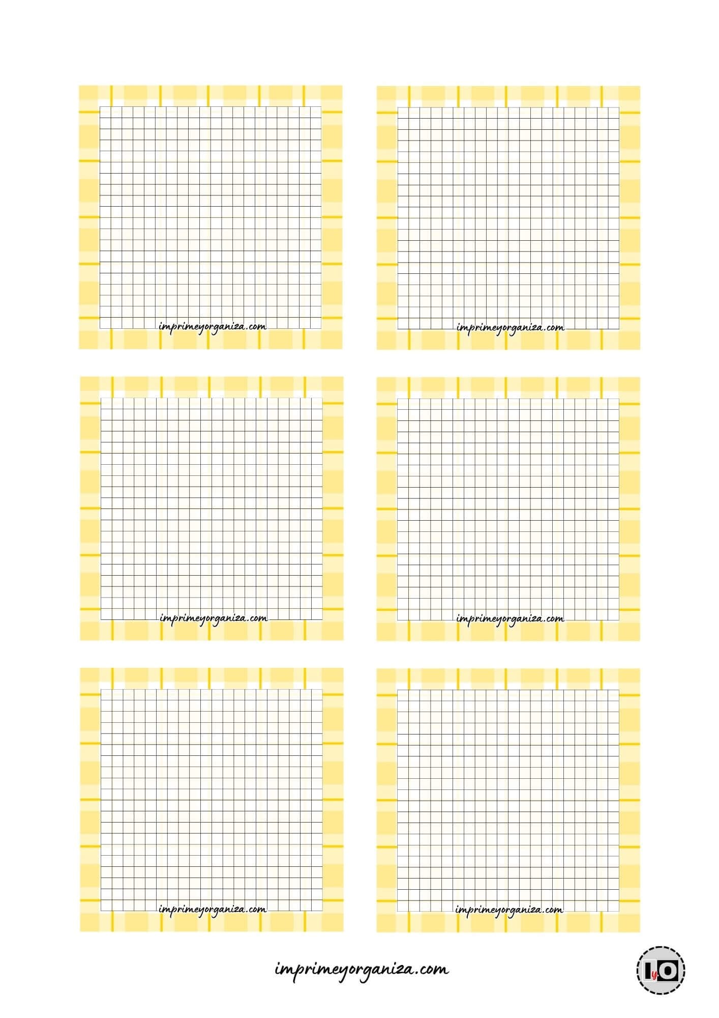 Memo Pad Amarillo