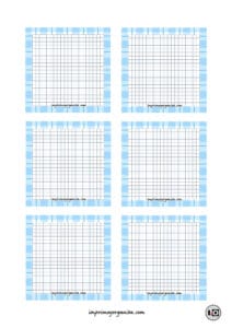Memo Pad Azul
