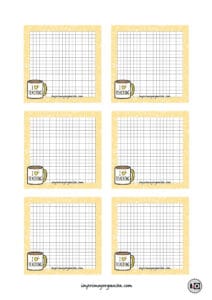 Memo Pad Composition Amarillo