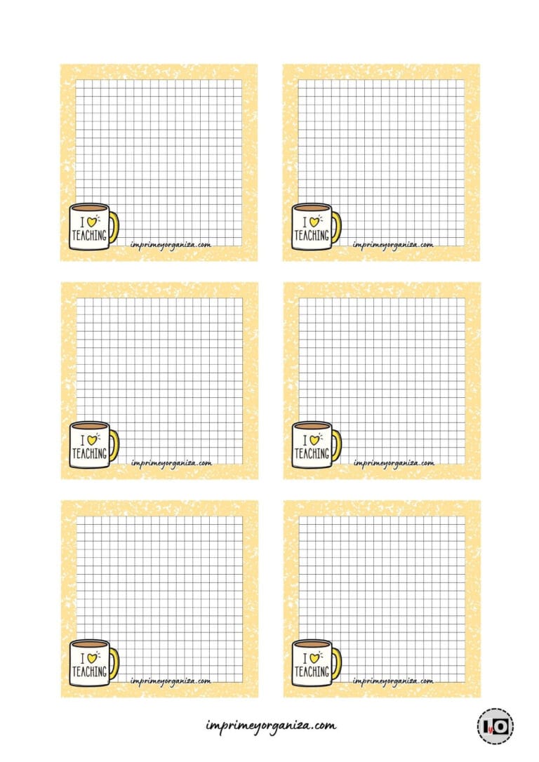 Memo Pad Composition Amarillo