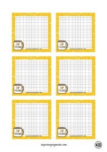 Memo Pad Composition Naranja