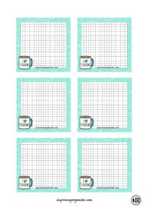Memo Pad Composition Turquesa