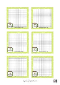 Memo Pad Composition Verde