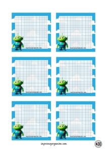 Memo Pad Marcianito