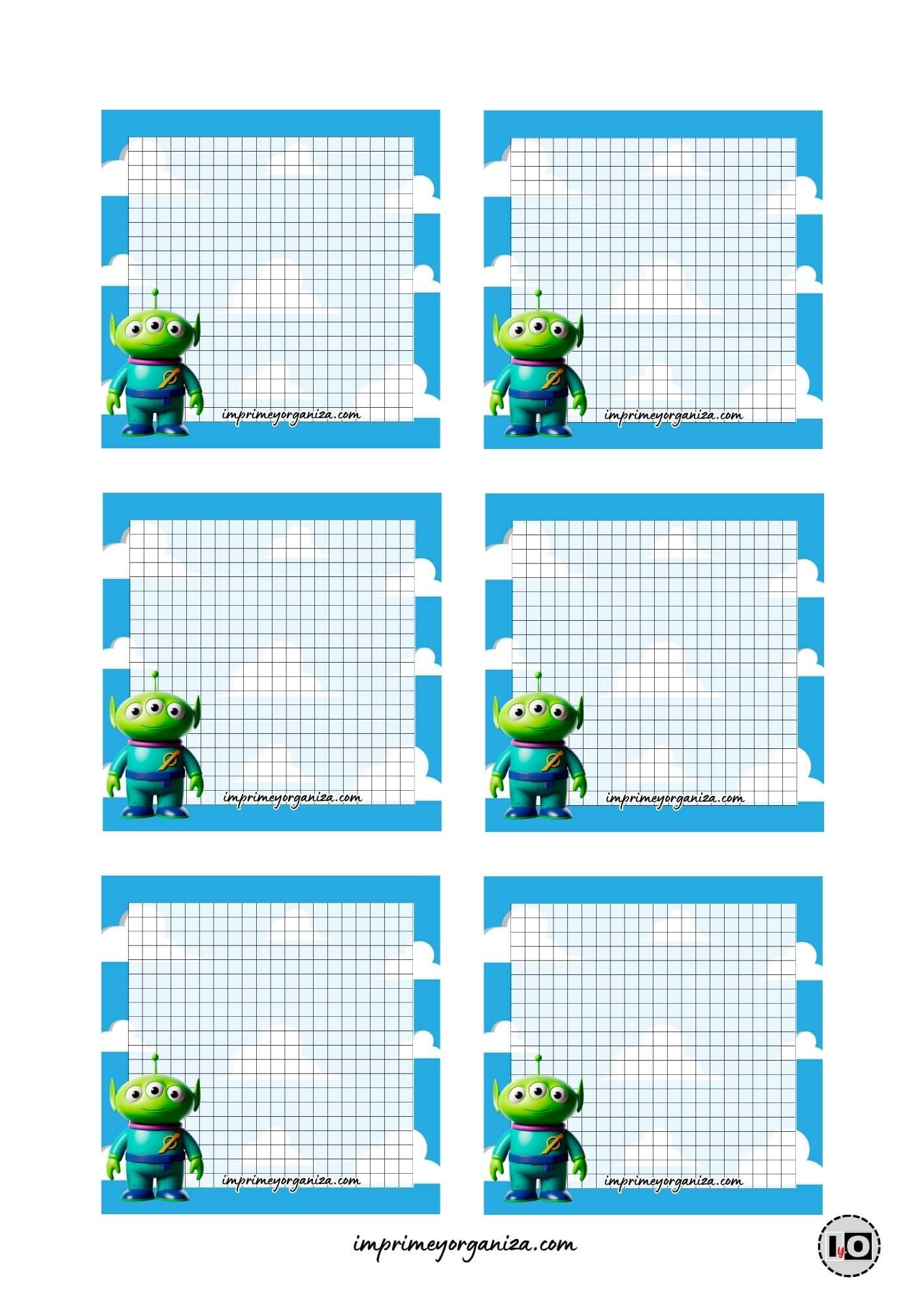 Memo Pad Marcianito