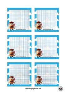Memo Pad Mr. Potato