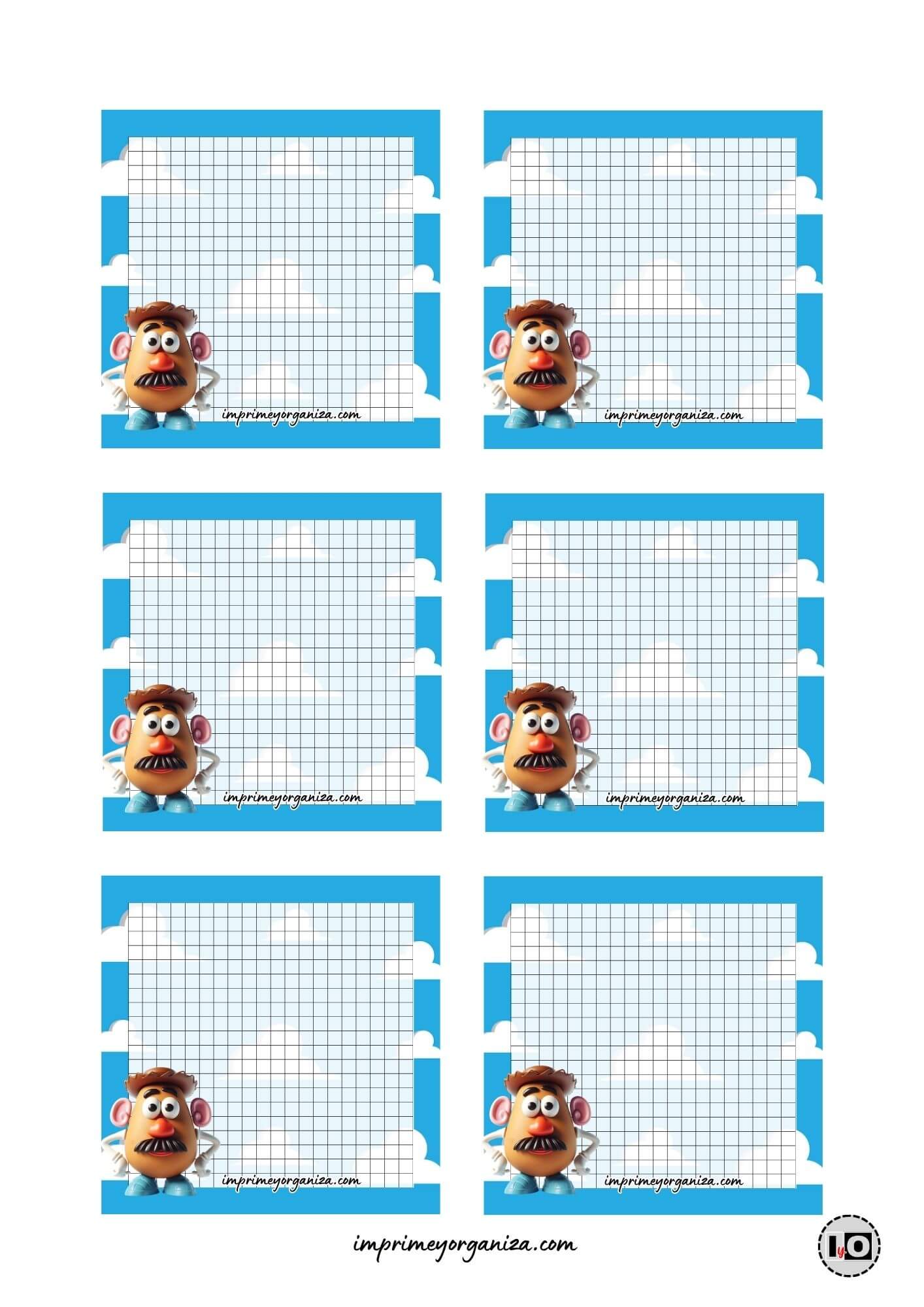 Memo Pad Mr. Potato