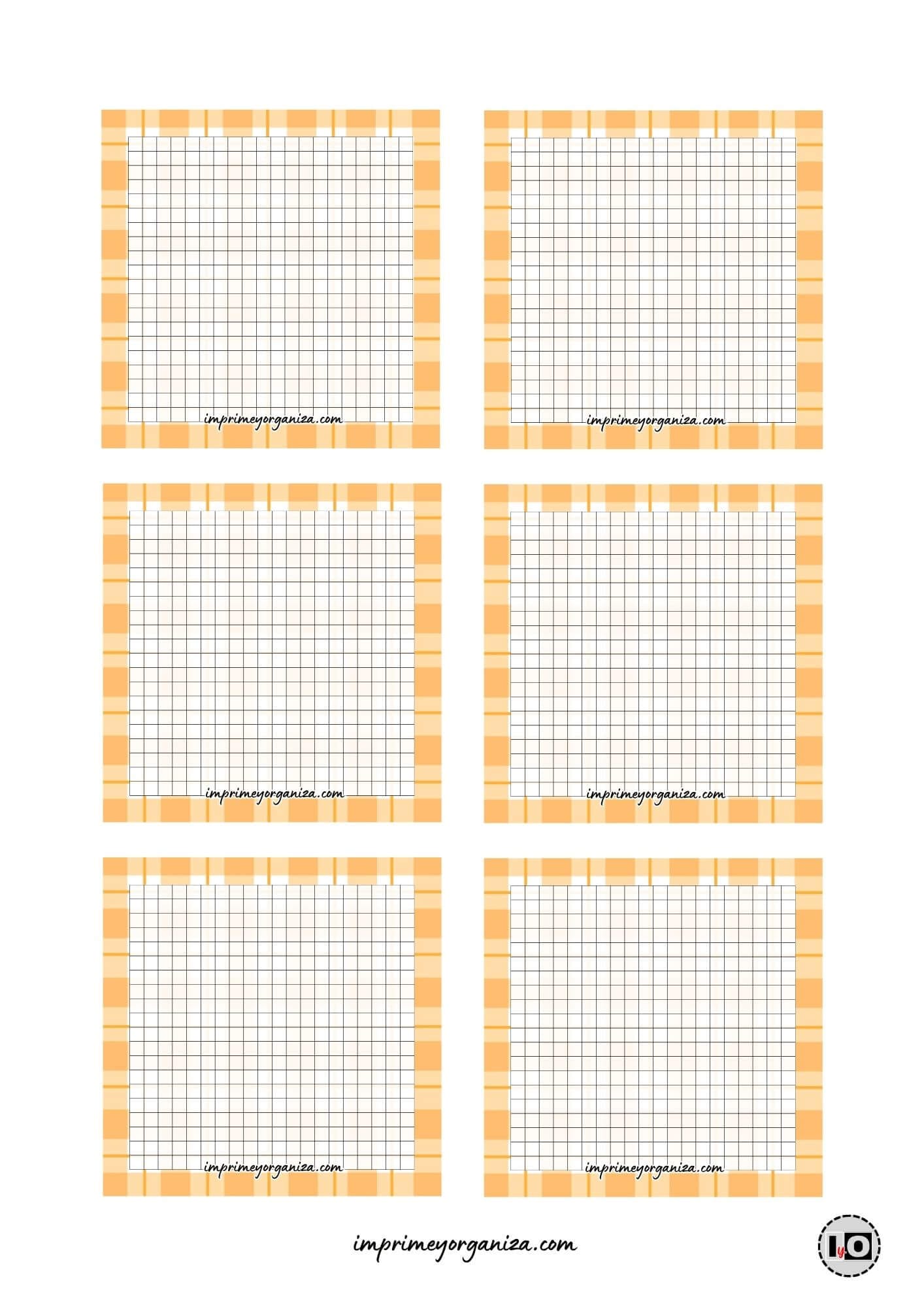 Memo Pad Naranja