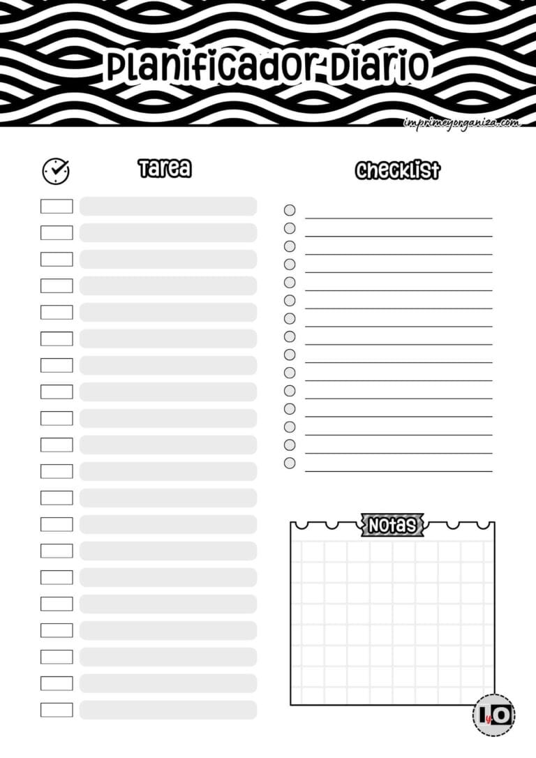 Planificador Diario Ondas