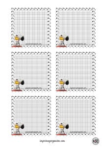 Memo Pad Snoopy y Emilio