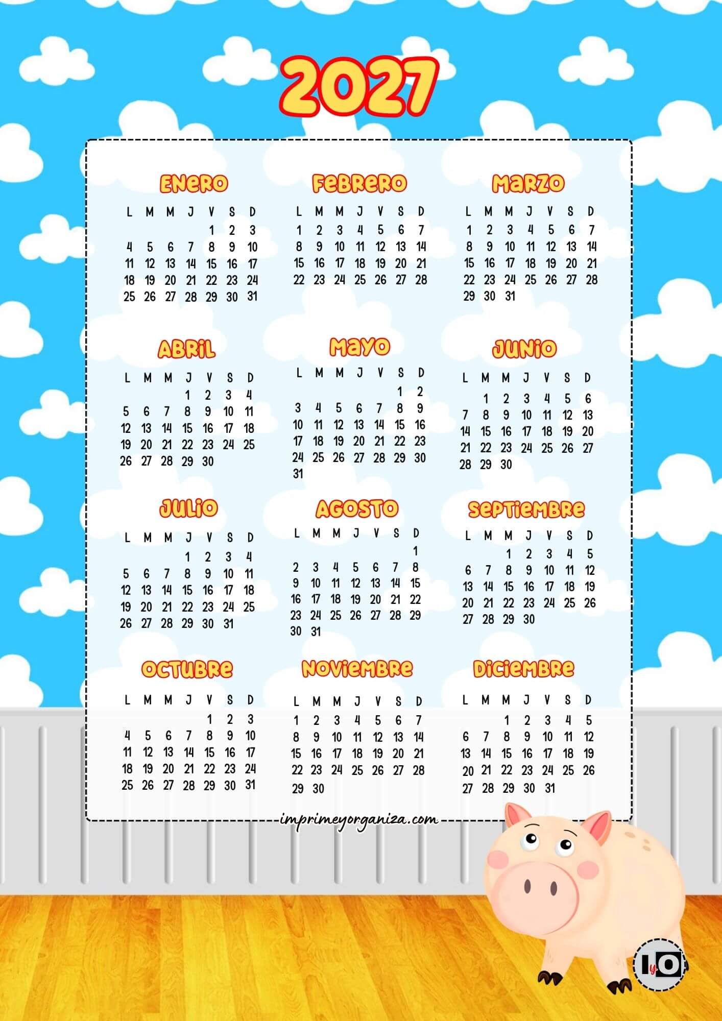Calendario de 2027 Hamm