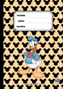 Portada y contraportada Donald