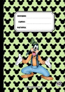 Portada y contraportada Goofy