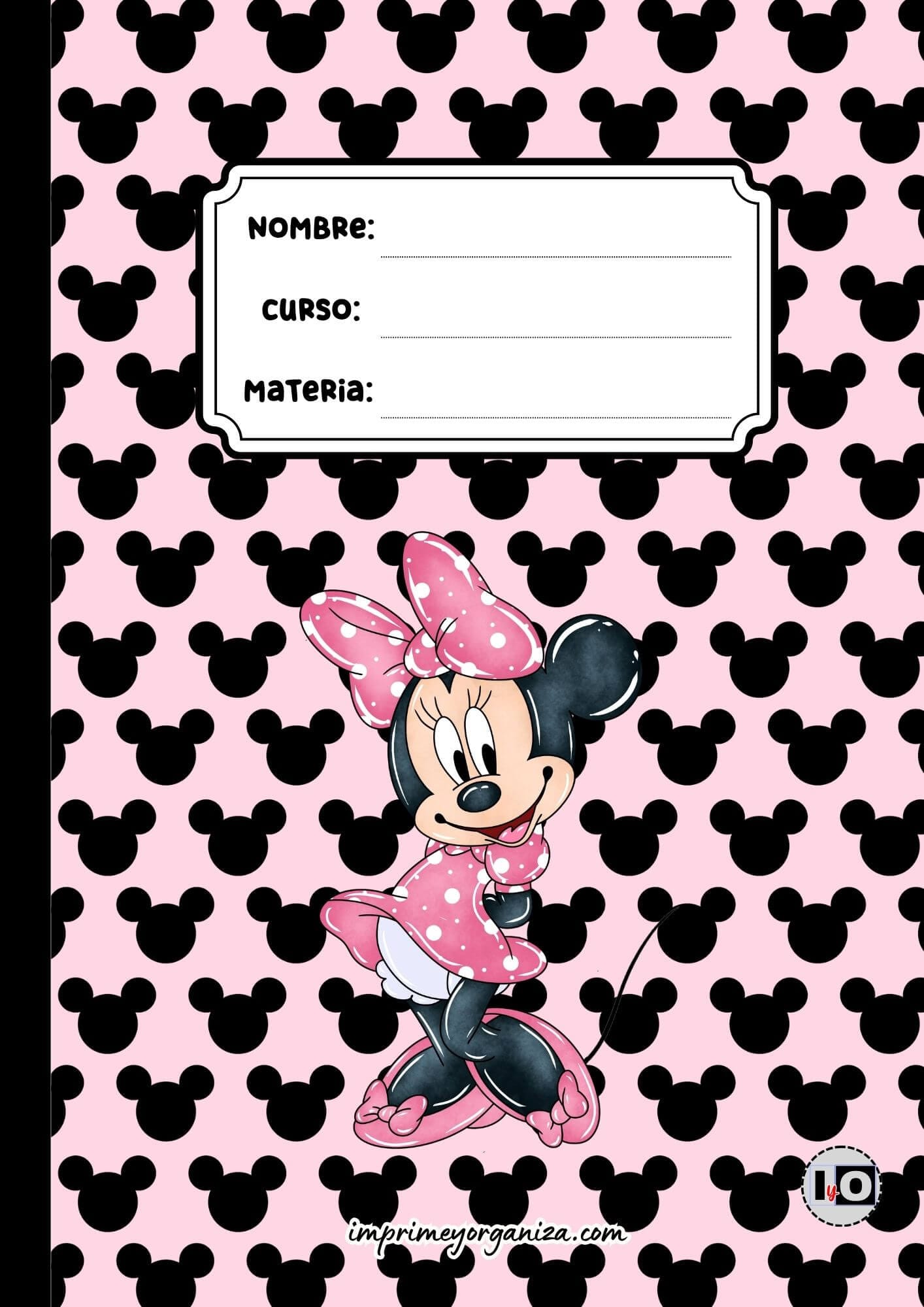Portada y contraportada Minnie