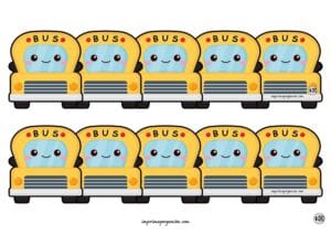 Cenefa autobuses pizarrón