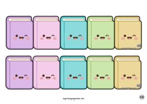 Cenefa libros pizarrón