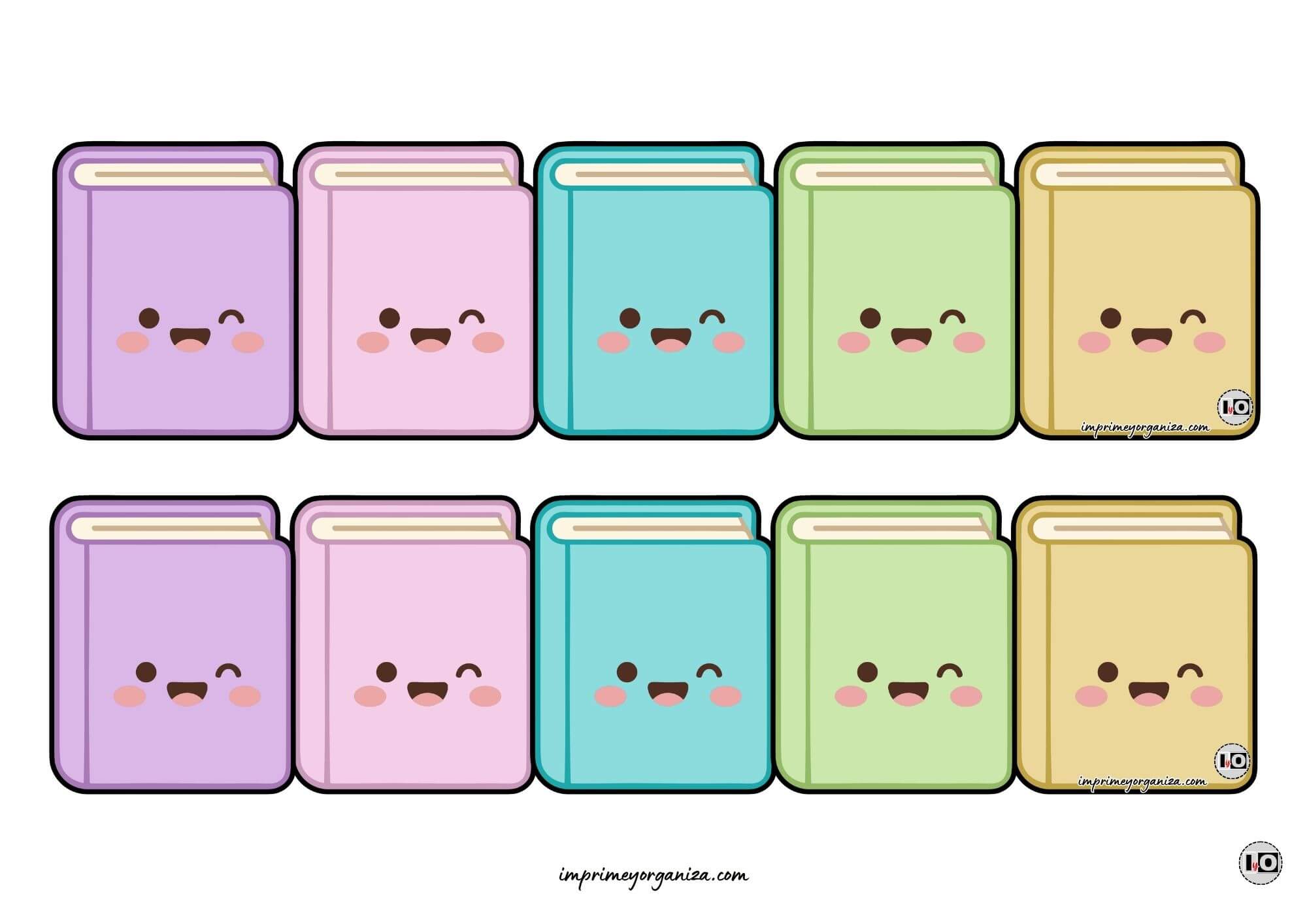 Cenefa libros pizarrón