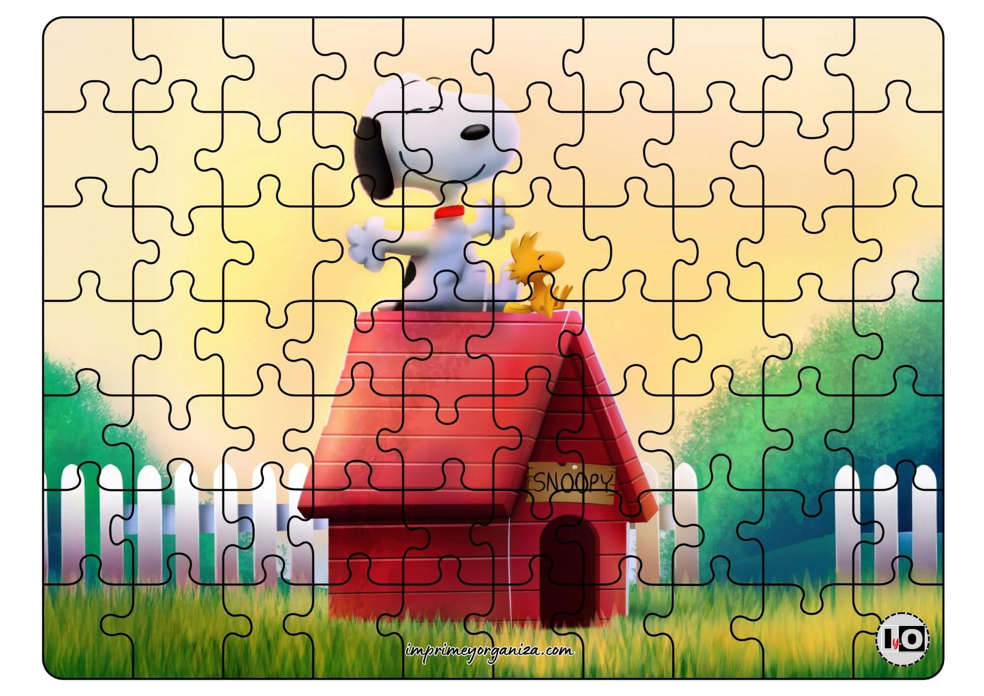 Puzzle Snoopy