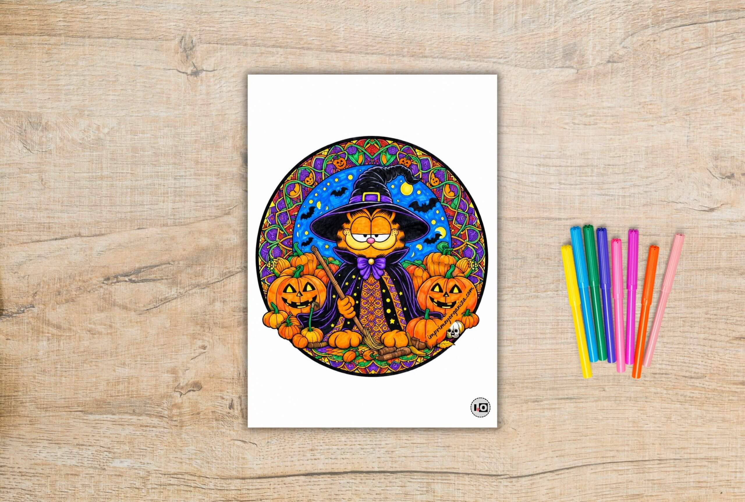 diseños imprimibles para Halloween en PDF gratis