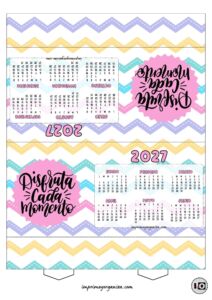 Calendario Carpa 2027 Disfruta